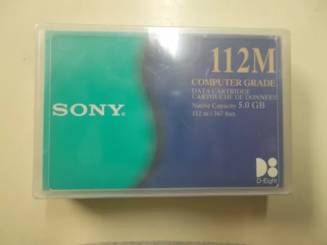 Sony QG112M D8 8mm Data Cartridge (2.5/5.0 GB), #K-33-9