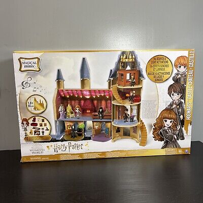 the wizarding world of harry potter magical minis hogwarts castle playset