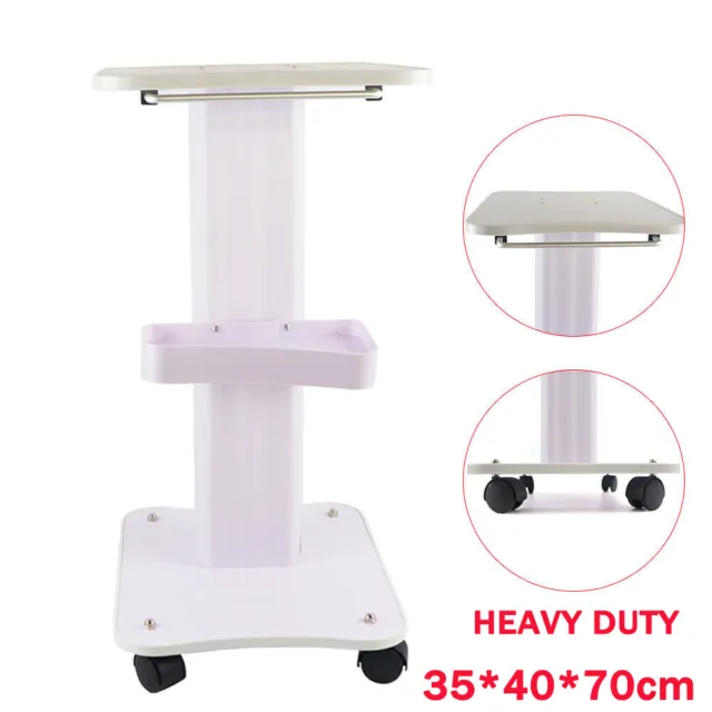 Beauty Salon Trolley Rolling Cart Spa Equipment Machine Storage Organizer Stand