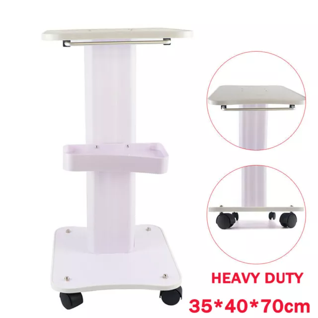Beauty Salon Trolley Rolling Cart Spa Equipment Machine Storage Organizer Stand