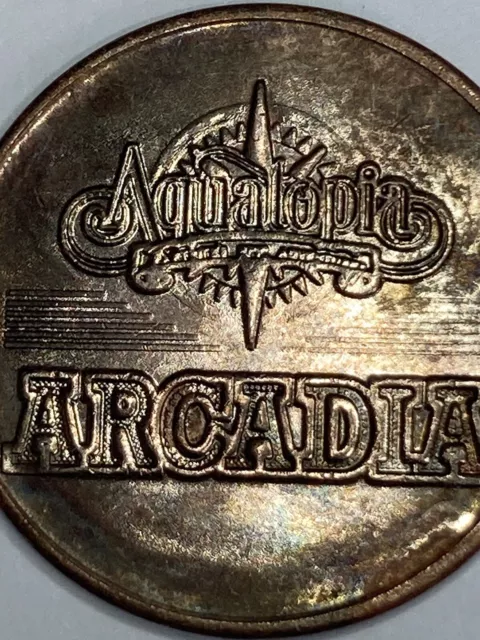 Rare Arcadia Arcade Token Camelback Resort Tannersville, Pa (Obsolete, Retired)