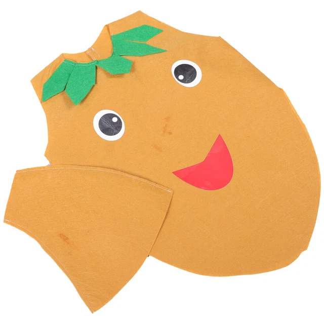 KIDS VEGETABLES COSTUME for Cosplay Fruits Outfit with Hat Costumes