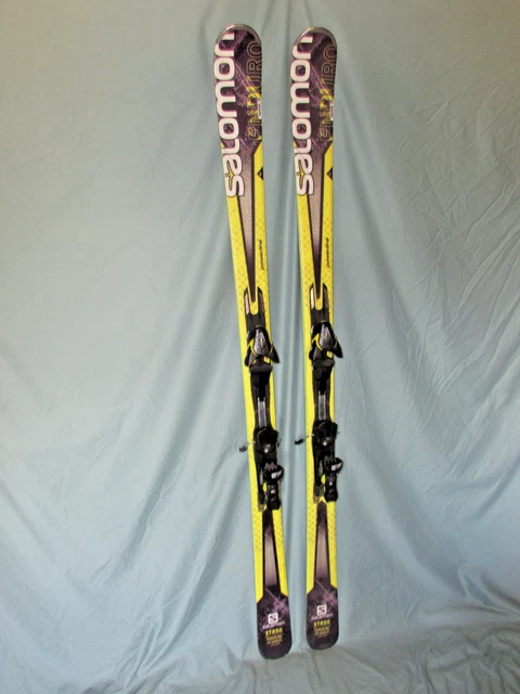 salomon 850 skis Race FIS GS 166cm Ski + Salomon 12 Bindings Winter Adventure W Traventuria Sports wide shape for intermediate SALOMON K ENDURO XT 850