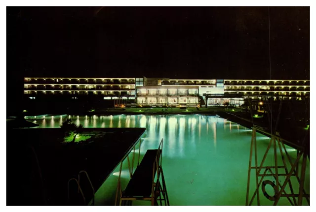 Atalaya Park Hotel Estepona Marbella Costa Del Sol Chrome Postcard UNP Pool