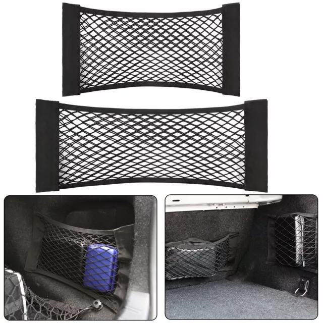 for Mini Cooper S JCW R53 R56 Luggage Boot Trunk Lateral Compartment Cargo Net