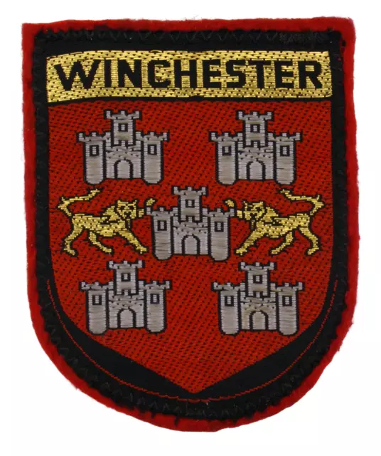 Ecusson brodé (patch/embroidered crest) ♦ Winchester