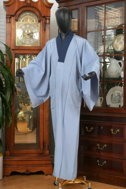 Dear Vanilla Japanese Juban Undergown Men's Kimono Authentic Vintage Japan Mint