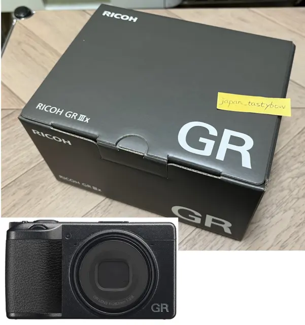 RICOH GR IIIx Digital Camera 24.24 MP GR LENS 26.1mm F2.8 15284