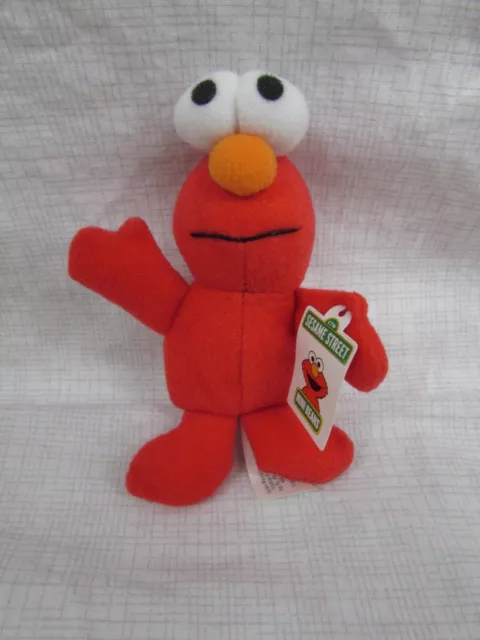 Kellogg's Sesame Street Plush Elmo Mini Beans, 1999