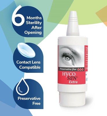 HYCOSAN EXTRA Preservative Free Eye Drops Dry Eyes 7