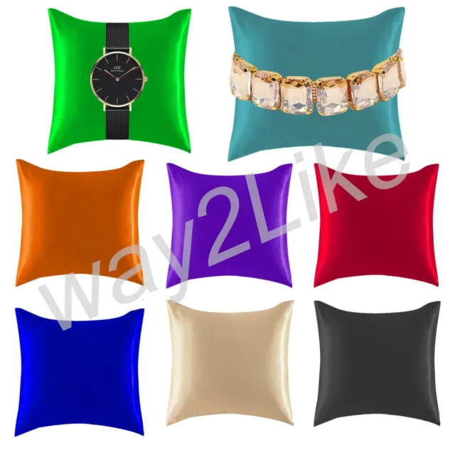 Satin Jewelry Display Cushion, Bracelet Display,Watch Pillow, jewelry Storage