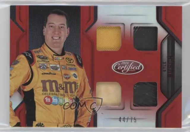 2016 Certified Complete Materials Mirror Red /75 Kyle Busch #CM-KY