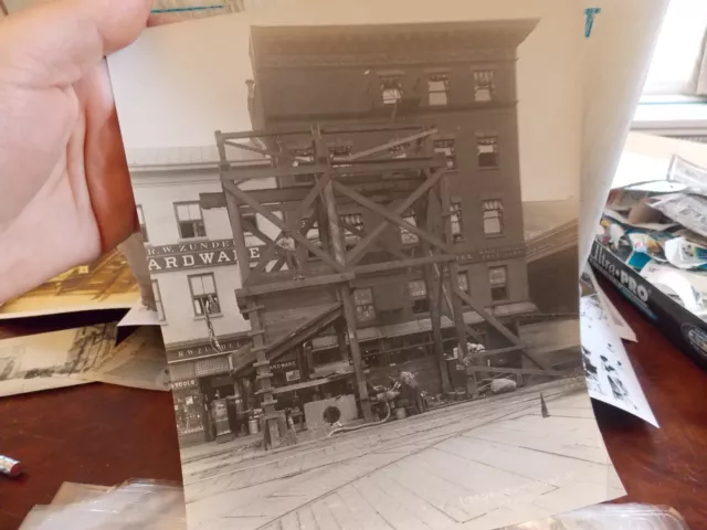 Orig 1916 Front & Stone Street NYC New York City 8 x 10 Subway Photo