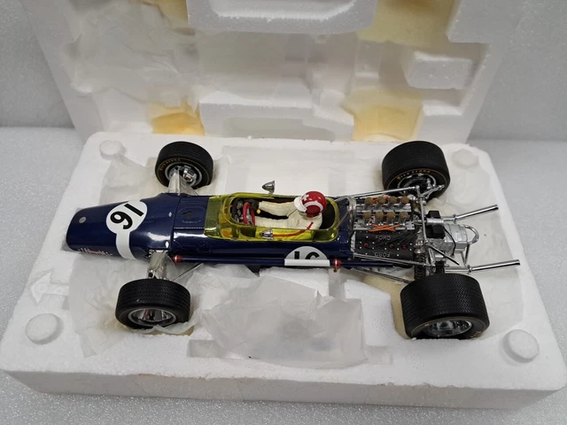 Exoto 1/18 Diecast 97003 - Lotus Ford Type 49 - Graham Hill #5 - Occasion