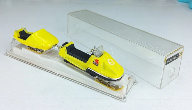 Ancienne Moto-neige / Scooter Des Neiges Miniature Majorette N°249 - Vintage - Occasion Bon état