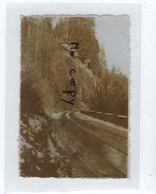 Tirage Argentique Vintage : Les Gorges De L'Arly En Savoie - Années 1920 - Format 10x15 Cm