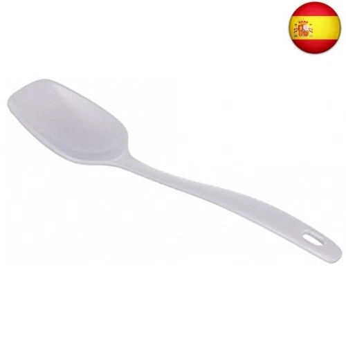 Lacor - 63601 - Cuchara De Melamina Recta Classic 25cm- Blanco