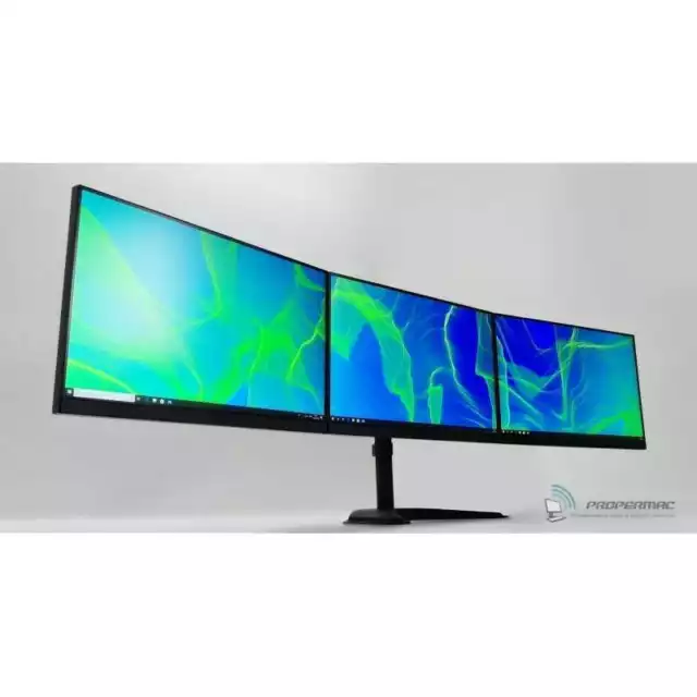 Dreifach Multi Monitor Bildschirm Setup Paket 3x27" rahmenlos HDMI NEU VERKAUF