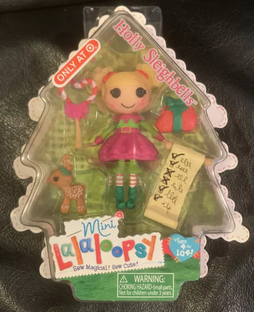 LALALOOPSY Holly Sleighbells Christmas Holiday Toy TARGET Exclusive 2011 NIB NEW