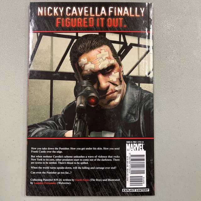 The Punisher Max TPB Set + Born Garth Ennis Marvel Comics 11
