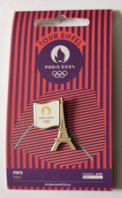 Collection Complète De Pins Puzzle JO Paris 2024 Dans Son Cadre D'origine