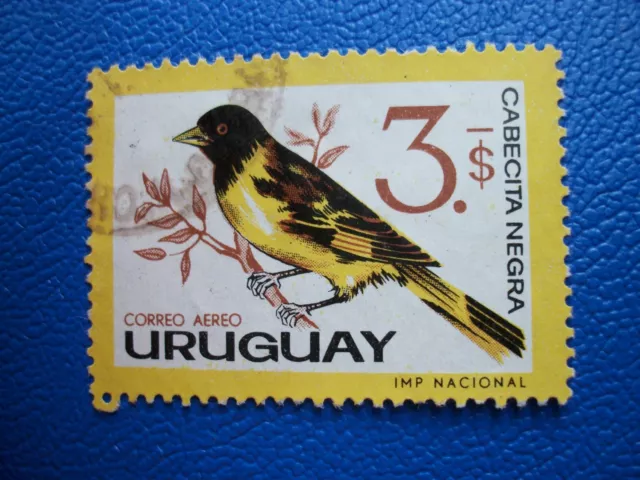 Uruguay, 1962, Einheimische Vögel, 3 $, gestempelt