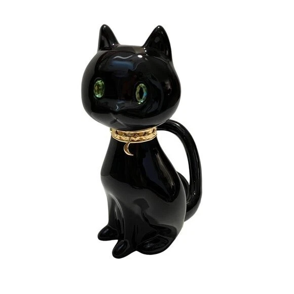 BATH AND BODY Works Black Cat Single Wick Candle Holder Halloween