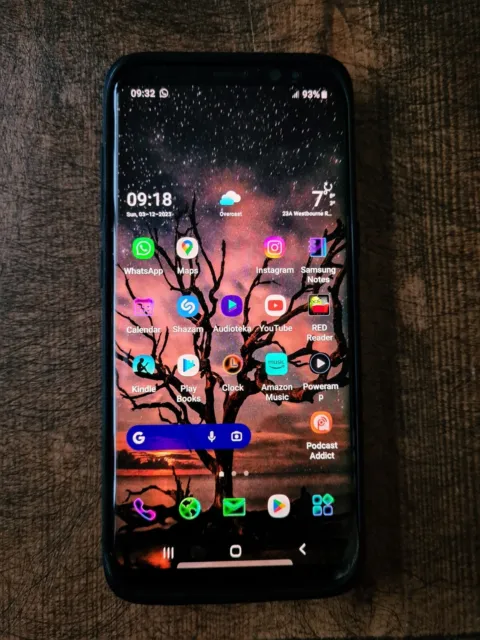 Samsung Galaxy S8 (Black) Unlocked + Accessories, A+ Condition, 64gb