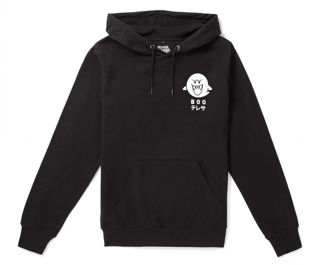 OFFICIAL NINTENDO SUPER Mario Bros Original Hero Boo Hoodie Large OFFICIAL NINTENDO SUPER Mario Bros Original Hero Boo Hoodie Large