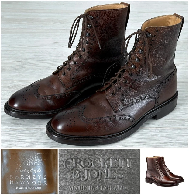 CROCKETT & JONES Islay Dark Brown Boots Worn by James Bond in Skyfall
