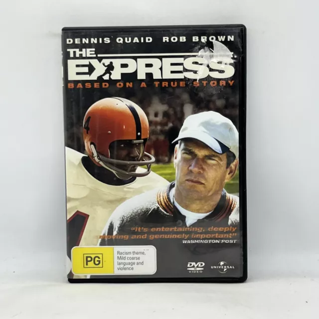 The Express (DVD, 2008), Dennis Quaid, Rob Brown NEW Sealed