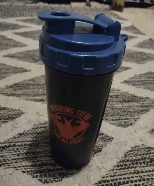 Copa de viaje Training To Be Like All Might Shaker con bola de mezcla 24 oz