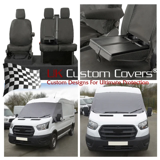 Ford Transit Van MK8 (& Kipper) Vorne Sitzbezüge Kunstleder