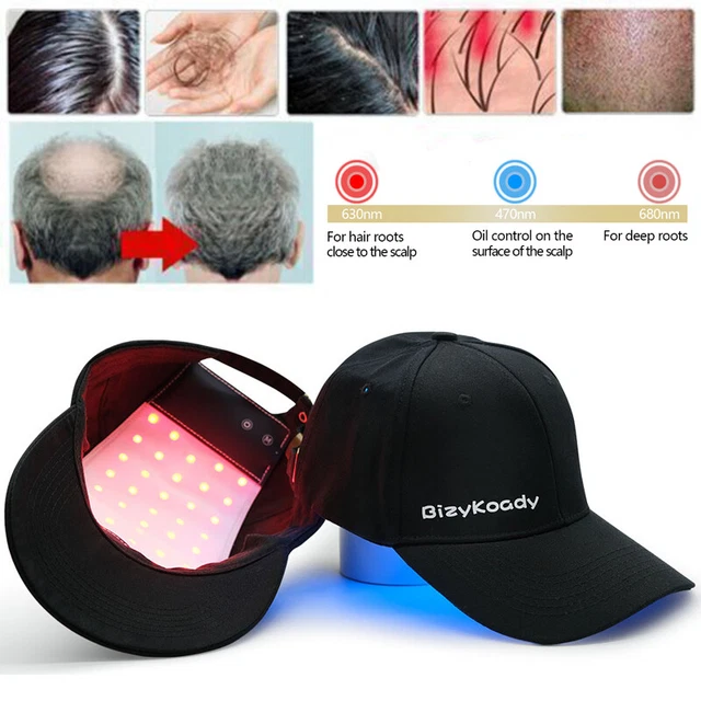 650nm LED Light Therapy Hat Hair Regrowth Anti-Hair Loss Hair growth Cap