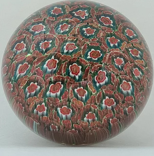 Murano Glas Millefiori Paperweight  Briefbeschwerer - unmarkiert