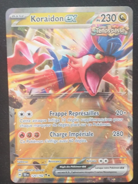 Koraidon Ex - EV5:Forces Temporelles - 120/162 - Carte Pokémon