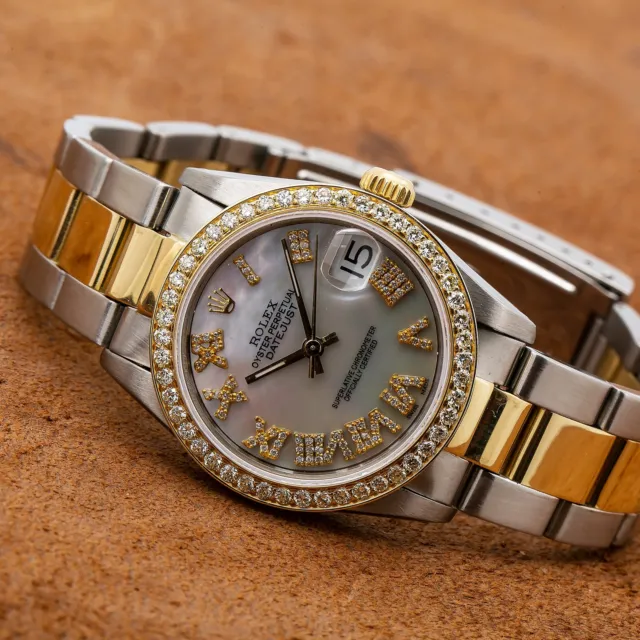 Rolex Datejust 31Mm Watch 68273 Steel And Yellow Gold Oyster Bracelet