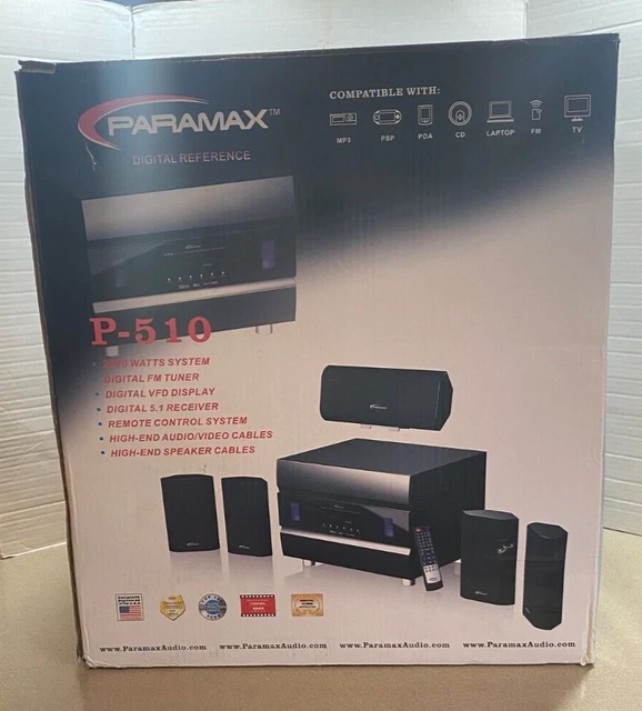 Paramax im4 surround sound hot sale system