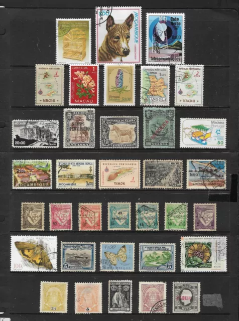 PORTUGUESE COLONIES stamp selection. (Ref.314)