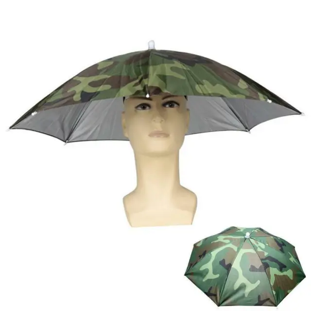 Umbrella Sun Hat Novelty Umbrella Hats Fishing Festival Golf Foldable Hats BEST