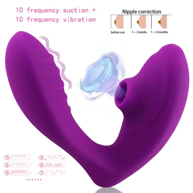 Vibromasseur suceur de langue Clitoris Nipple Clit Sucker Sex Toys pour femmes