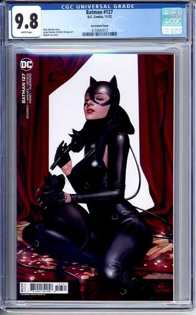 Batman #127 Cgc 9.8 Wp Inhyuk Lee Sexy Catwoman Variant 2022