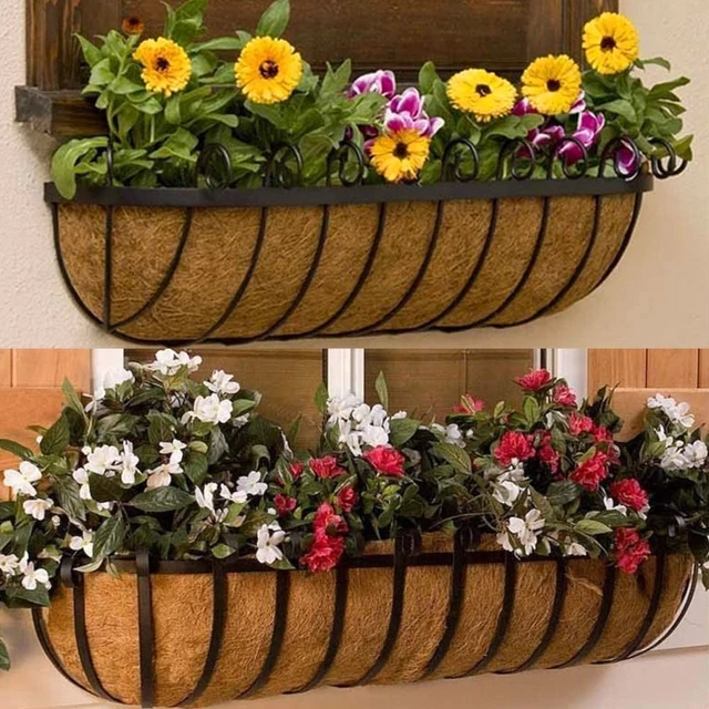 Pot de fleurs Doublure de panier suspendu Planteur Doublure de noix de coco