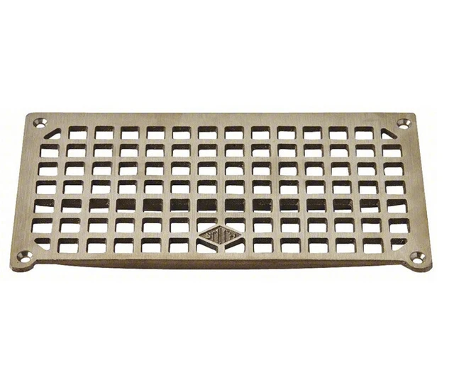 JAY R. SMITH MANUFACTURING 3140G-12NB Nickel Bronze, Grate, Sanitary Drains