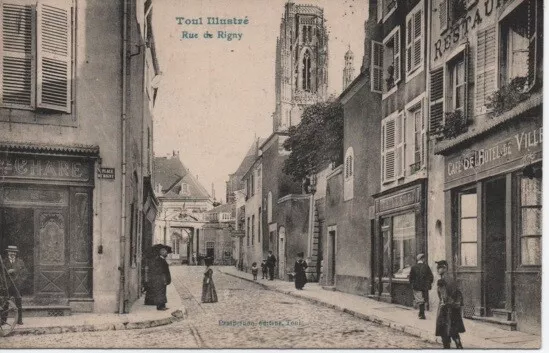 CPA - TOUL - Rue de Rigny