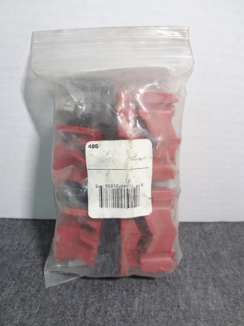 Master Lock 495 Universal Multi-Pole Circuit Breaker Lockout, Pack of 6