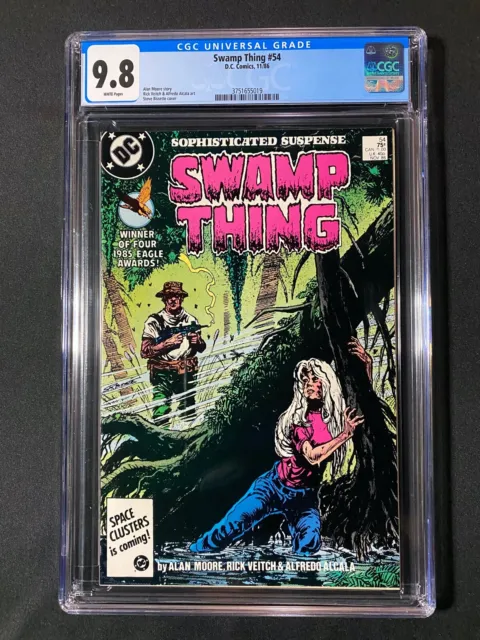 Swamp Thing #54 CGC 9.8 (1986) - Alan Moore story