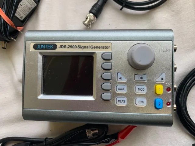 JDS2900-50MHz DDS Function Signal Generator Digital Control Dual Channel NEW