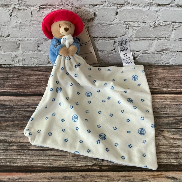 M&S PADDINGTON BEAR Comforter Blanket Baby Soft Toy New Blankie £14.00 ...