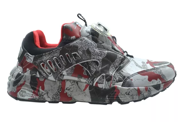 Puma DISC Blaze Camo X Trapster black white cherry Schuhe 361647 01